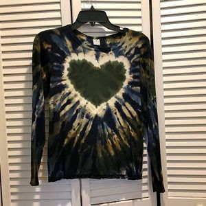 Tye dye 2 DYE 4 by Fettucini Heart Design Top